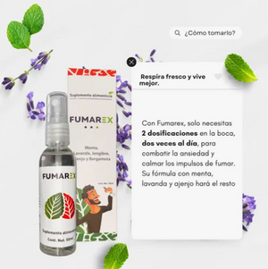 🌿 Fumarex – Menos humo, más vida 🚭❤️